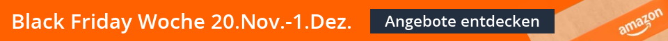 Amazon Black Friday Woche 2025: 20. November - 01. Dezember Amazon Black Friday Woche 2025: 20. November - 01. Dezember